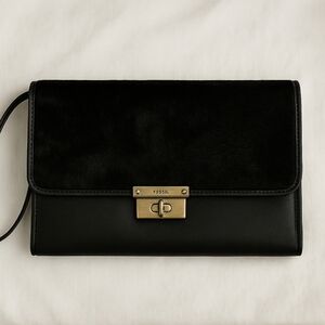 FOSSIL Leather Clutch / Wristlet